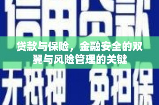 合川贷款与保险，金融安全的双翼与风险管理的关键
