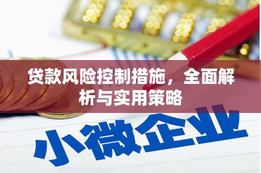 合川贷款风险控制措施，全面解析与实用策略