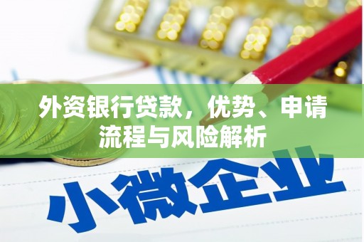 合川外资银行贷款，优势、申请流程与风险解析