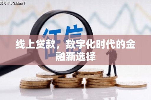 合川线上贷款，数字化时代的金融新选择