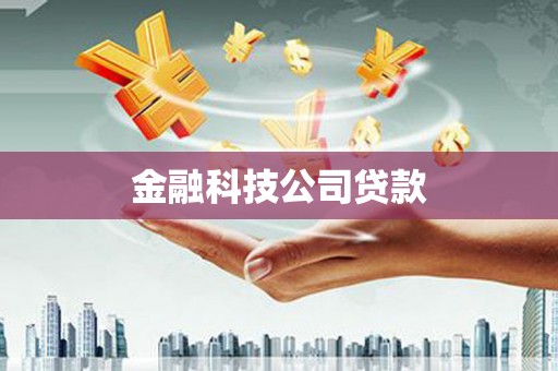 合川金融科技公司贷款