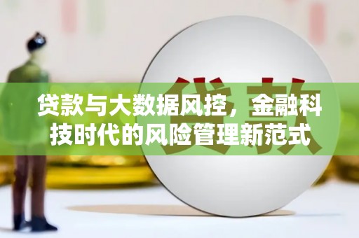 合川贷款与大数据风控，金融科技时代的风险管理新范式