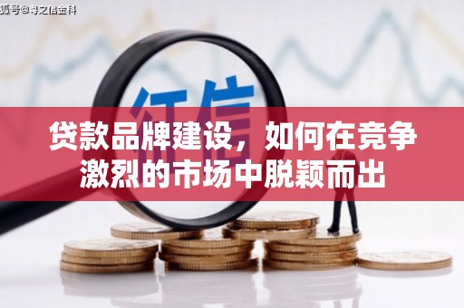 合川贷款品牌建设，如何在竞争激烈的市场中脱颖而出