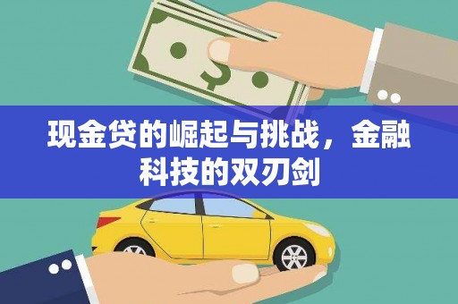合川现金贷的崛起与挑战，金融科技的双刃剑