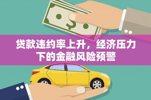 合川贷款违约率上升，经济压力下的金融风险预警