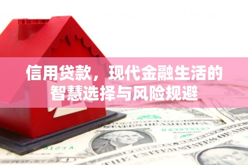 合川信用贷款，现代金融生活的智慧选择与风险规避