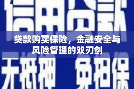 合川贷款购买保险，金融安全与风险管理的双刃剑