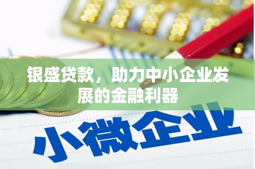 合川银盛贷款，助力中小企业发展的金融利器