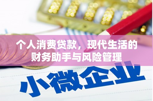 合川个人消费贷款，现代生活的财务助手与风险管理