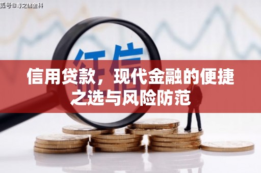 合川信用贷款，现代金融的便捷之选与风险防范