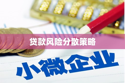 合川贷款风险分散策略