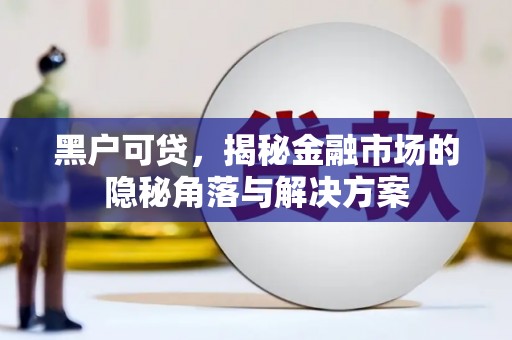 合川黑户可贷，揭秘金融市场的隐秘角落与解决方案