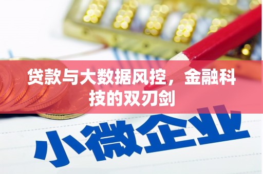 合川贷款与大数据风控，金融科技的双刃剑