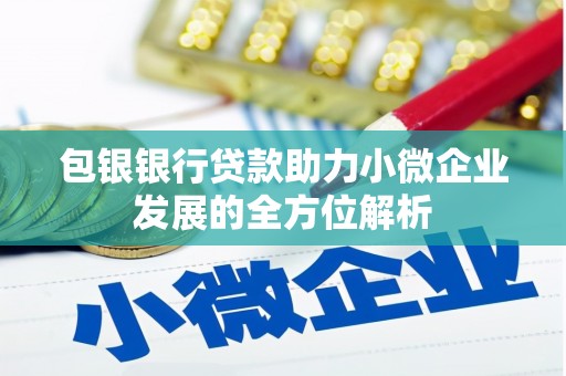 合川包银银行贷款助力小微企业发展的全方位解析