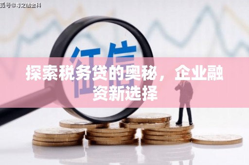 合川探索税务贷的奥秘，企业融资新选择