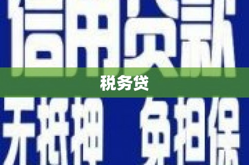 合川税务贷