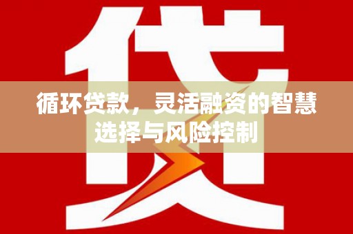 合川循环贷款，灵活融资的智慧选择与风险控制
