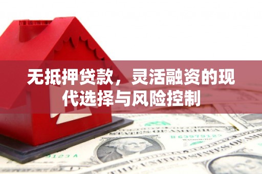 合川无抵押贷款，灵活融资的现代选择与风险控制