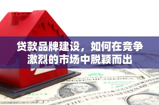 合川贷款品牌建设，如何在竞争激烈的市场中脱颖而出