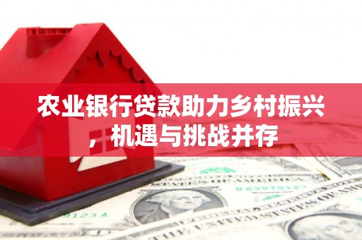 合川农业银行贷款助力乡村振兴，机遇与挑战并存