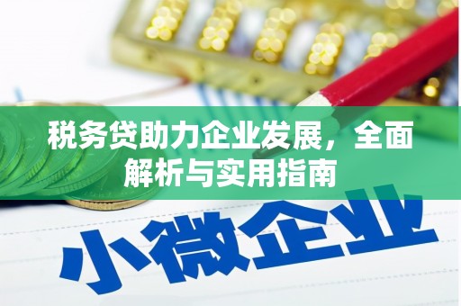 合川税务贷助力企业发展，全面解析与实用指南