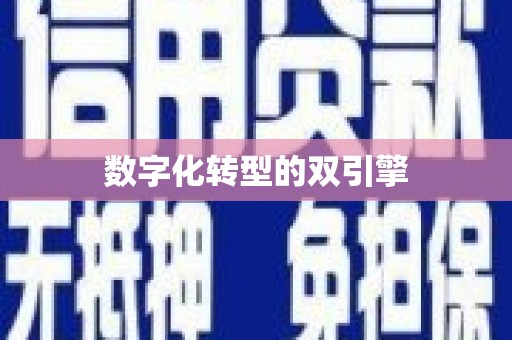 合川数字化转型的双引擎