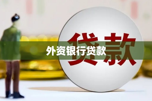 合川外资银行贷款