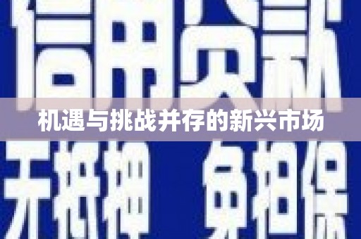 合川机遇与挑战并存的新兴市场