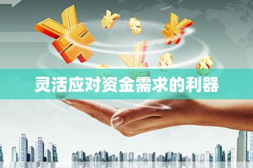 合川灵活应对资金需求的利器