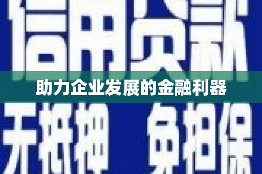 合川助力企业发展的金融利器